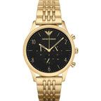 EMPORIO ARMANI Classic Chronograph Black Dial Men's Watch AR1893