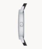 Emporio Armani Men’s Quartz Leather Strap Black Dial 41mm Watch AR11013
