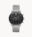 Emporio Armani Men’s Chronograph Stainless Steel Black Dial 43mm Watch AR11104