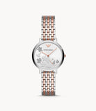 Emporio Armani Women’s Analog Stainless Steel Silver Dial 36mm Watch AR11113
