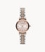 Emporio Armani Women’s Analog Stainless Steel Pink Dial 28mm Watch AR11223