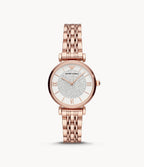 Emporio Armani Women’s Quartz Stainless Steel White Dial 32mm Watch AR11244