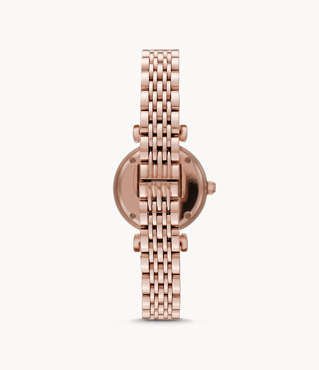 Emporio Armani Women’s Stainless Steel Mother of Pearl Dial 28mm Watch AR11316 Main Image
