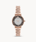Emporio Armani Women’s Quartz Stainless Steel Brown Dial 32mm Watch AR11402