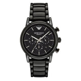 Emporio Armani Mens Analog-Quartz Watch with Ceramic Strap AR1507