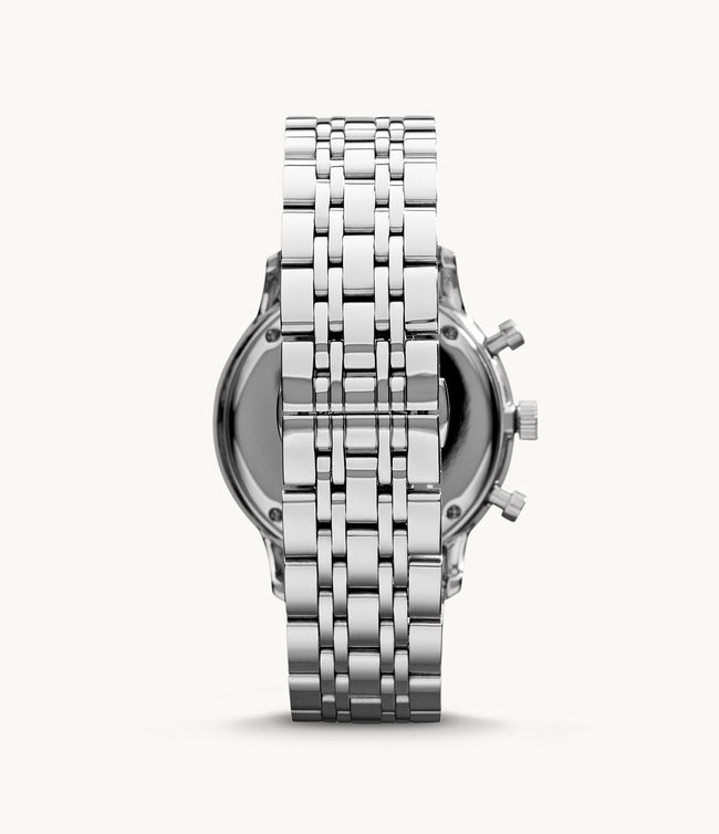 Emporio Armani Men’s Quartz Stainless Steel Blue Dial 43mm Watch AR1648 Main Image