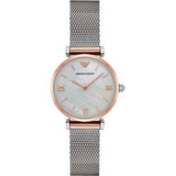 Emporio Armani Women’s Analog Stainless Steel Mother of pearl Dial 32mm Watch AR2067