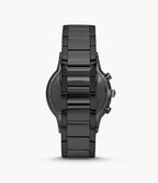 Emporio Armani Men’s Chronograph Stainless Steel Black Dial 43mm Watch AR2485