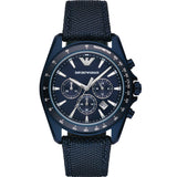 Emporio Armani Men’s Chronograph Quartz Blue Dial 44mm Watch AR6132