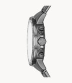 Fossil Men’s Chronograph Stainless Steel Grey Dial 45mm Watch BQ2491