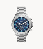 Fossil Men’s Chronograph Quartz Stainless Steel Blur Dial 45mm Watch BQ2503