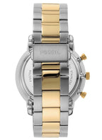 Fossil Neutra Two-Tone Stainless Steel Blue Dial Chronograph Quartz Watch for Gents – FS5706