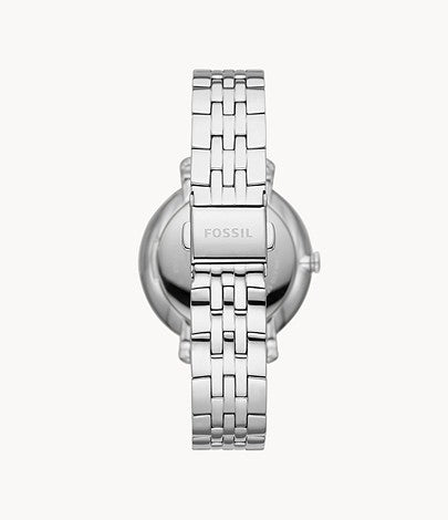 Jacqueline Sun Moon Multifunction Stainless Steel Watch