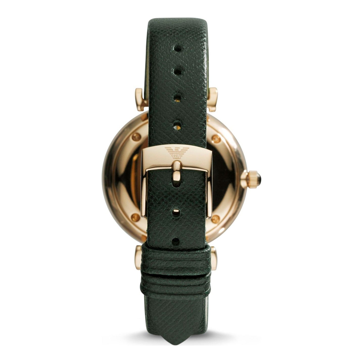 Emporio Armani Women’s Quartz Leather Strap Beige Dial 32mm Watch AR1726
