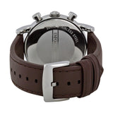 Emporio Armani Men’s Chronograph Quartz Leather Strap Brown Dial 41mm Watch AR1734