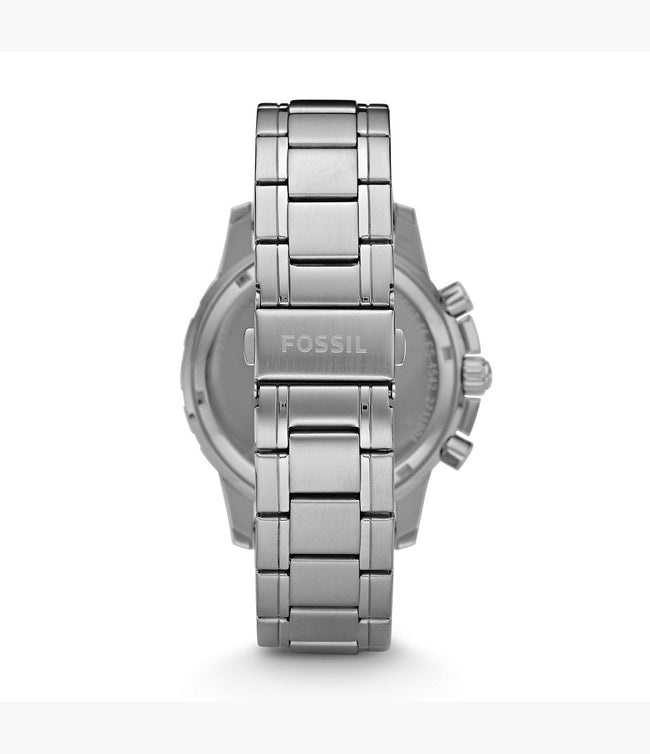 Dean Chronograph Stainless Steel Fossil Watch (Model: FS4542) Main Image
