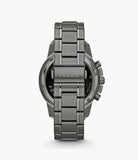 Fossil Men’s Chronograph Quartz Stainless Steel Black Dial 45mm Watch FS4721