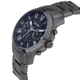 Fossil Men’s Chronograph Stainless Steel Blue Dial 44mm Watch FS4831