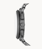 Fossil Men’s Chronograph Quartz Stainless Steel Black Dial 45mm Watch FS4931