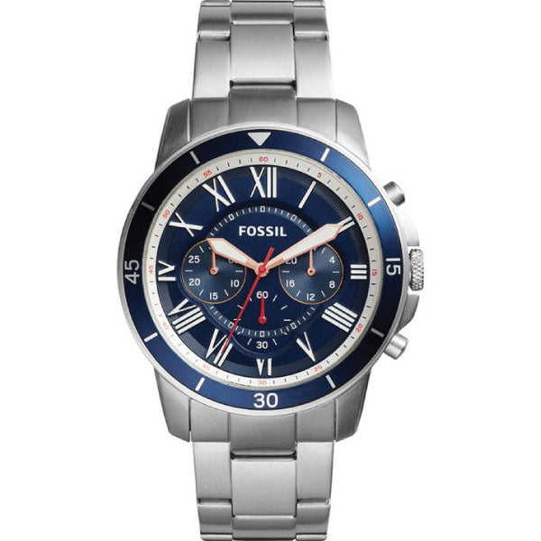 FOSSIL Grant Sport Chronograph Blue Dial Men's Watch FS5238 Hover Image