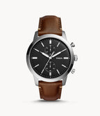 Townsman 44mm Chronograph Brown Watch (Model: FS5280)
