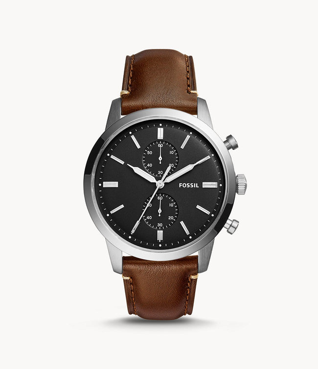 Townsman 44mm Chronograph Brown Watch (Model: FS5280) Hover Image