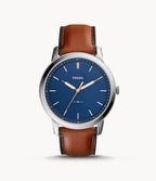 Fossil Men's Minimalist Stainless Steel Slim Casual Watch (Model: FS5304)
