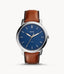 Fossil Men's Minimalist Stainless Steel Slim Casual Watch (Model: FS5304)