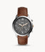 Neutra Chronograph Light Brown Leather Watch (Model: FS5408)