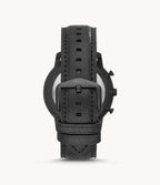 Neutra Chronograph Black Leather Watch (Model: FS5503)