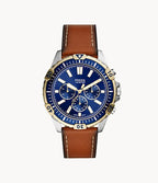 FOSSIL Garrett Chronograph Quartz Blue Dial Watch FS5625