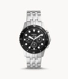 Fossil Men’s Quartz Stainless Steel Black Dial 42mm Watch FS5837
