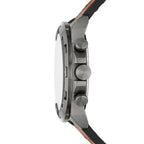 Fossil 44 mm Bronson Chronograph Leather Watch - FS5855
