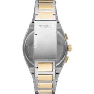 Fossil Men’s Quartz Two-tone Stainless Steel Cream Dial 42mm Watch FS5796