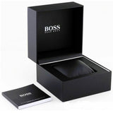 Hugo Boss Men’s Chronograph Quartz Stainless Steel Black Dial 46mm Watch 1513368