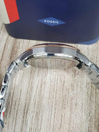 Fossil Men’s FS5024 Grant Chronograph Two-Tone Rose and Silver Stainless Steel Watch