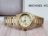 MICHAEL KORS Blair Champagne Dial Gold-tone Stainless Steel Ladies Watch MK5639