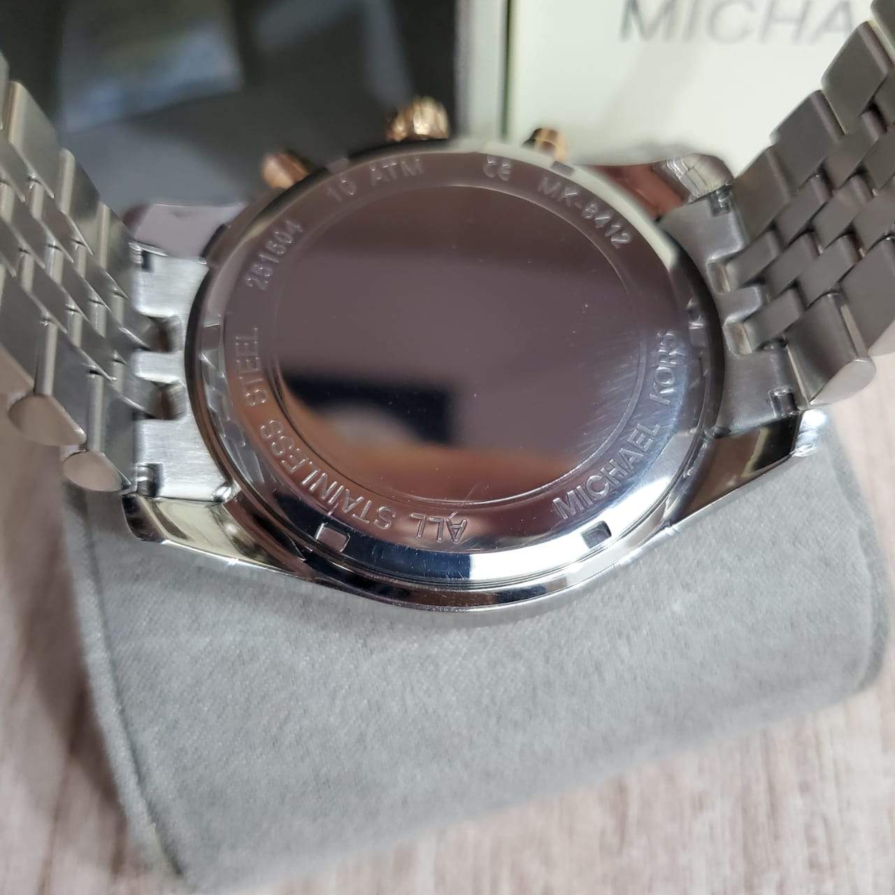 MICHAEL KORS Lexington Chronograph Navy Dial Men's Watch MK8412