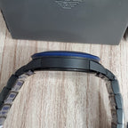 Emporio Armani Blue Dial Stainless Steel Men's Watch AR70001