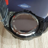 Fossil Garrett Chronograph Smoke Stainless Steel Men's Watch Fs5621