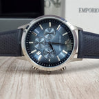 EMPORIO ARMANIClassic Chronograph Blue Dial Men's Watch AR2473