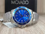 MOVADO Series 800 Blue Dial Stainless Steel Men's Watch 2600137