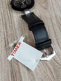 Timex Black Dial Leather Strap Women's Watch