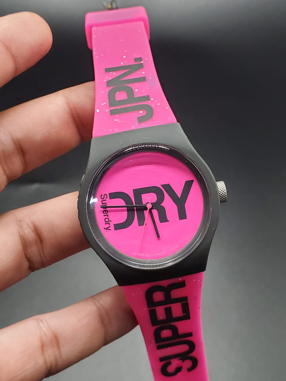 Superdry Women's Urban Quartz Watch with Silicone Strap, Pink, 18 (Model: SYL189PP)