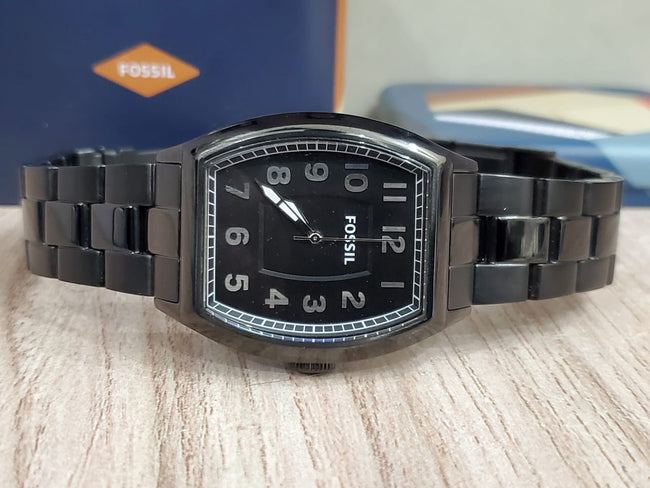 FOSSIL Narrator Black Dial Black PVD Steel Men's Watch FS4883 Main Image