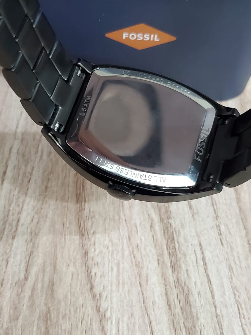 FOSSIL Narrator Black Dial Black PVD Steel Men's Watch FS4883