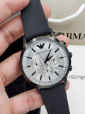 EMPORIO ARMANI Chronograph Quartz Silver Dial Men’s Watch AR11048