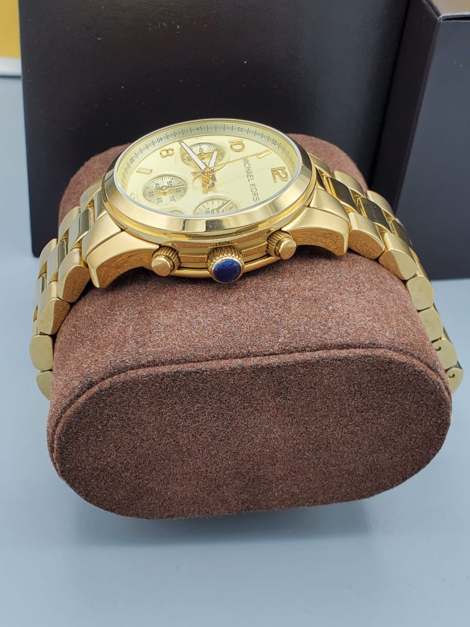 MICHAEL KORS Midsized Chronograph Gold-tone Ladies Watch MK5055