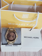 Michael Kors Bradshaw Gold-tone Stainless Steel Women's Watch MK5502
