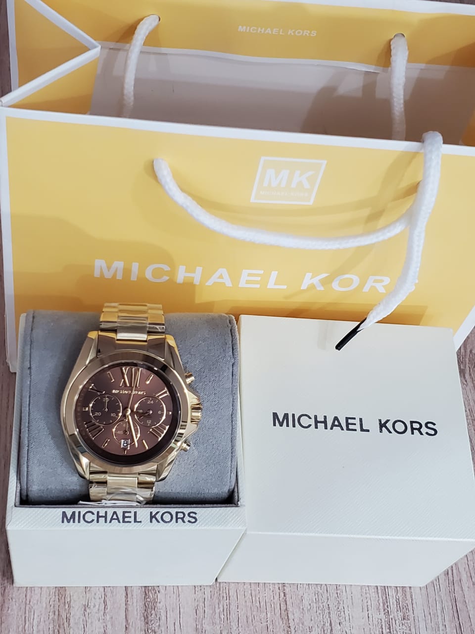Michael Kors Bradshaw Gold-tone Stainless Steel Women's Watch MK5502